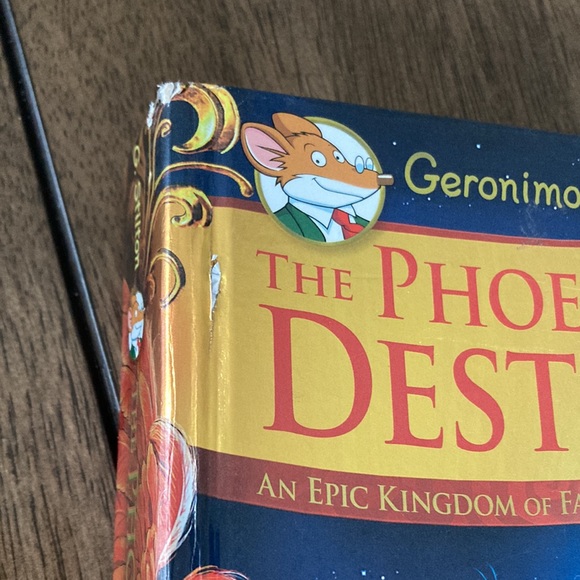 Geronimo Stilton the Phoenix of Destiny ~ used hardcover book - Picture 2 of 6